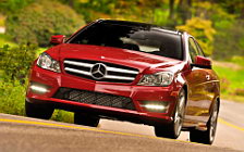 Обои автомобили Mercedes-Benz C250 Coupe US-spec - 2012