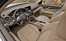 Обои автомобили Mercedes-Benz C300 4MATIC Luxury US-spec - 2012