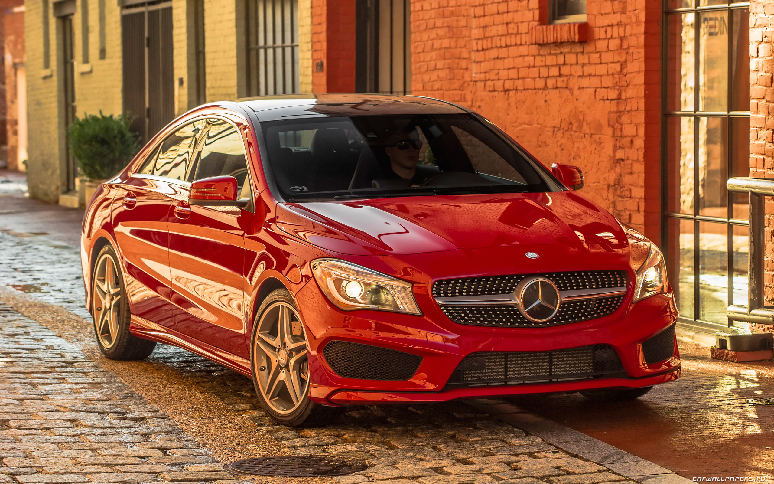 Mercedes CLA Green