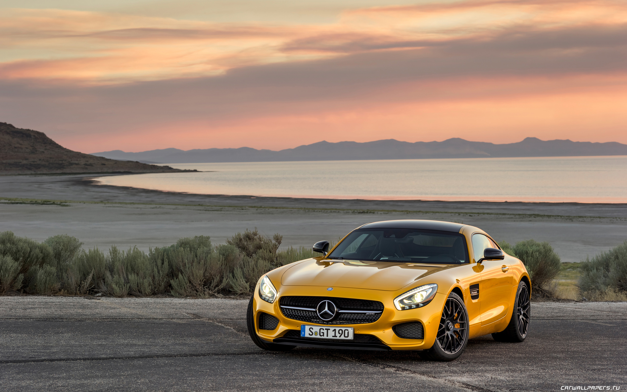 Mercedes AMG gt Coupe 2014