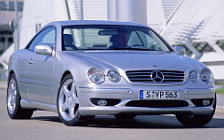 Обои автомобили Mercedes-Benz CL55 AMG - 2000