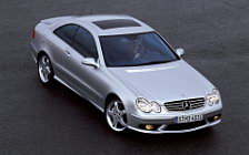 Обои автомобили Mercedes-Benz CLK55 AMG - 2002