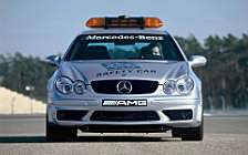 Обои автомобили Mercedes-Benz CLK55 AMG Safety Car - 2003