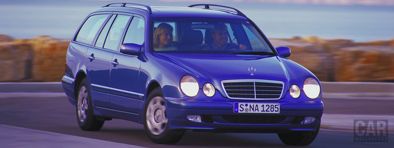 Обои автомобили Mercedes-Benz E220 CDI Estate Classic S210 - 1999 - Car wallpapers